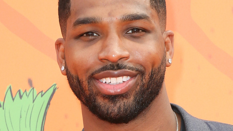 Tristan Thompson arrives at the Nickelodeon Kids' Choice Sports Awards 2016