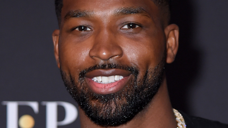 Tristan Thompson at a 2019 event