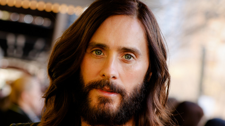 Jared Leto looking serious 