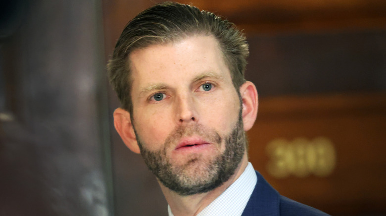 Eric Trump pictured in 2024