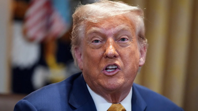 Donald Trump speaking