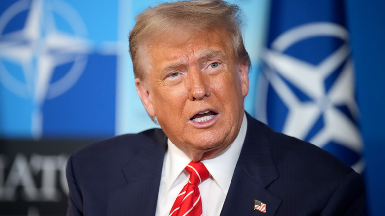 Donald Trump speaking