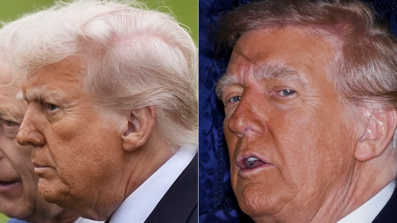 Donald Trump visiting Windsor Castle