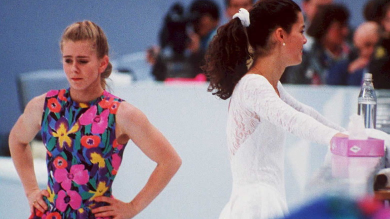 Tonya Harding and Nancy Kerrigan