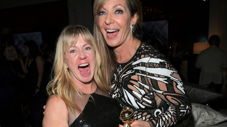 Tonya Harding celebrating