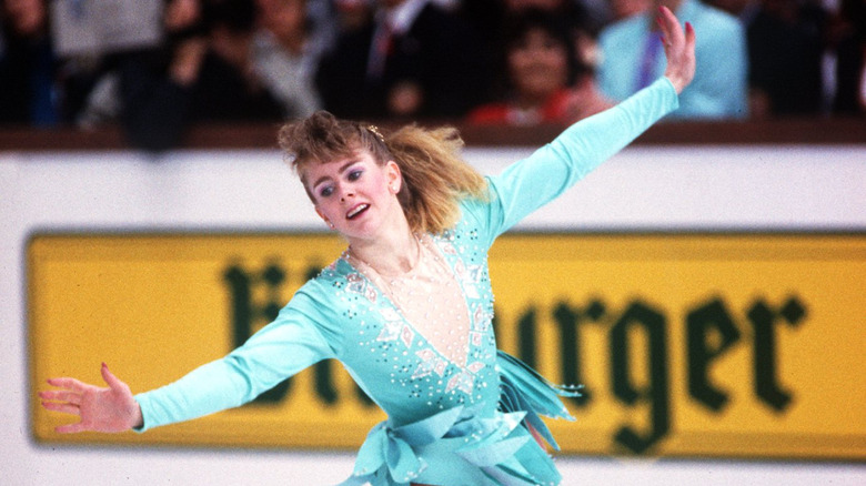 Tonya Harding skating