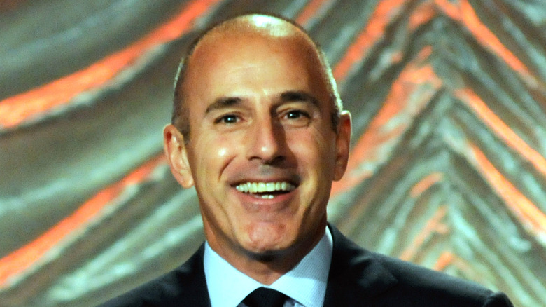 Matt Lauer smiling