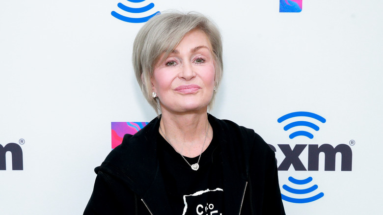Sharon Osbourne posing