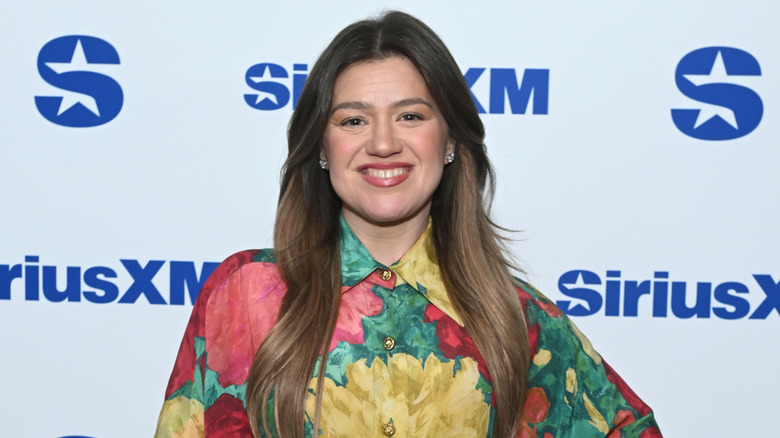 Kelly Clarkson at SiriusXM Studios in 2026