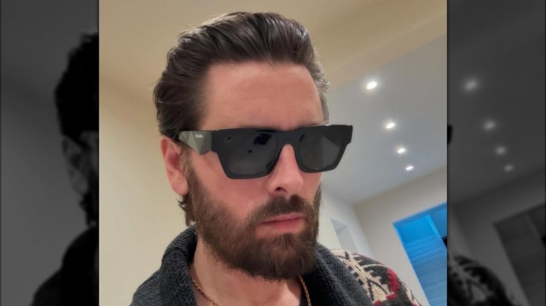 Scott Disick wearing shades in an Instagram photo