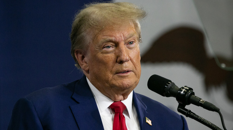 Donald Trump speaking