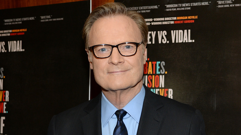 Lawrence O'Donnell smiling