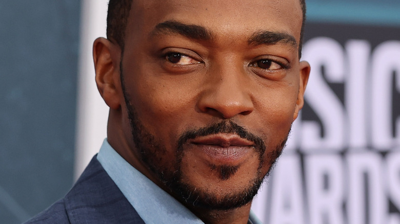 Anthony Mackie smiling