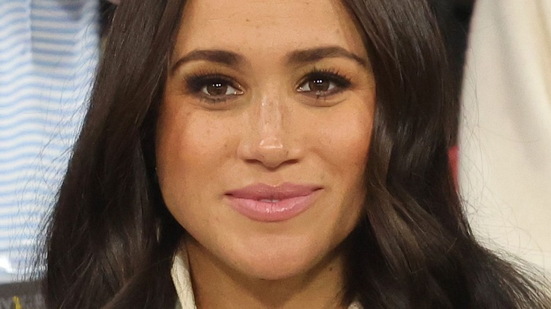 Meghan Markle soft smile