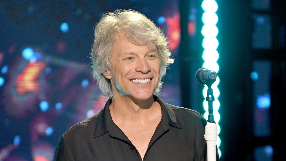 Jon Bon Jovi smiling