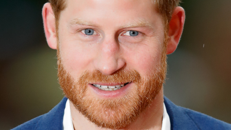 Prince Harry smiling 