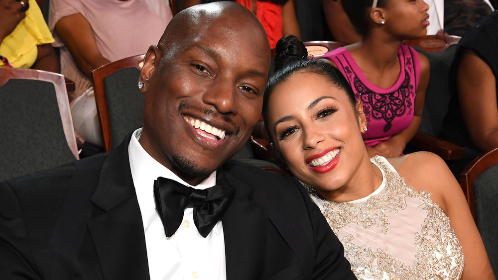 Tyrese and Samantha Gibson smiling