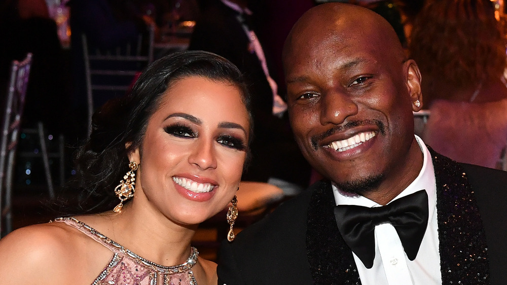 Tyrese and Samantha Gibson smiling