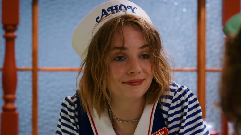 Maya Hawke as Robin on Stranger Things