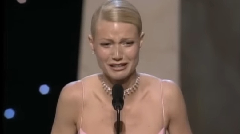 Gwyneth Paltrow crying