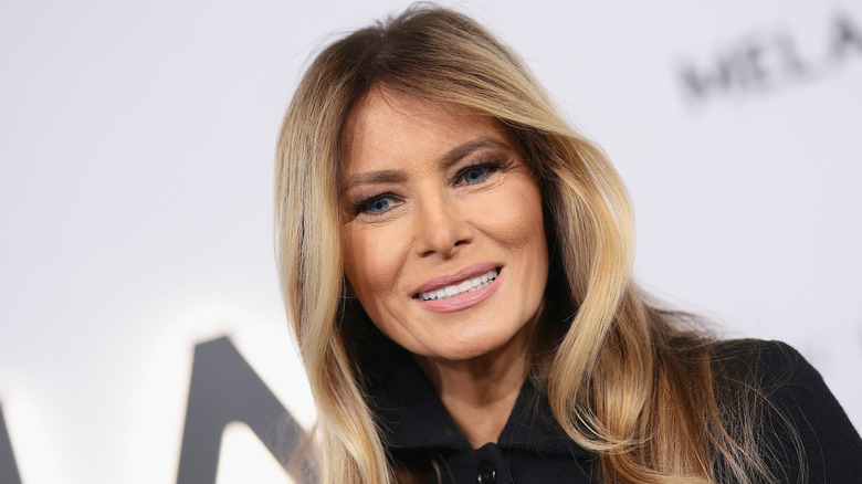 Melania Trump at her movie premiere