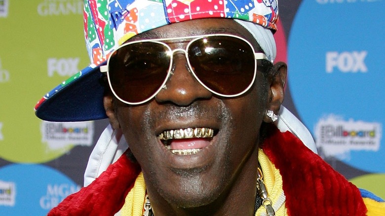 Flavor Flav smiling