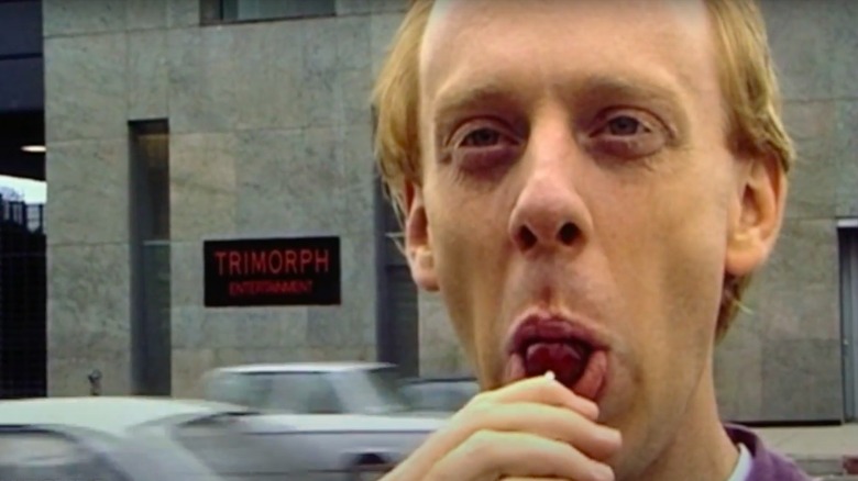 Mike White sucking on a lollipop in Chuck and Buck