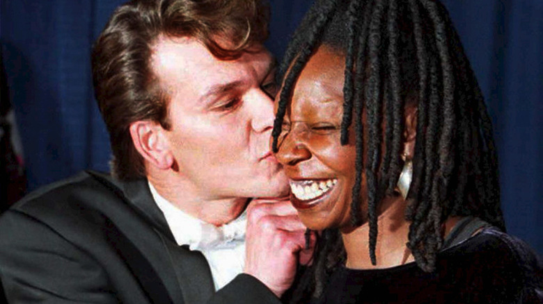 Patrick Swayze and Whoopi Goldberg