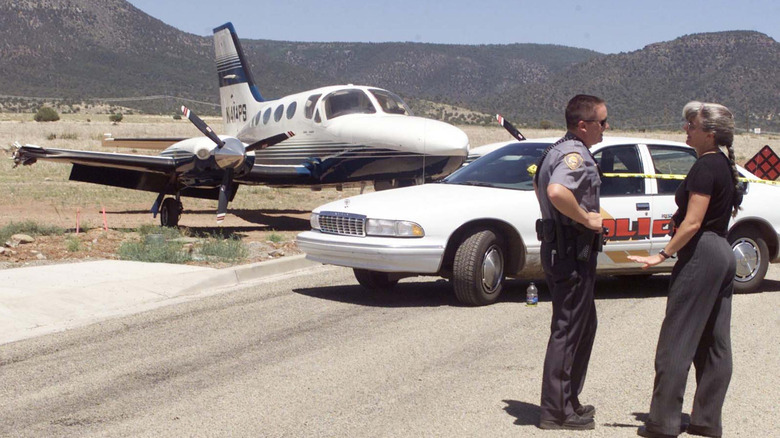 Patrick Swayze's plane