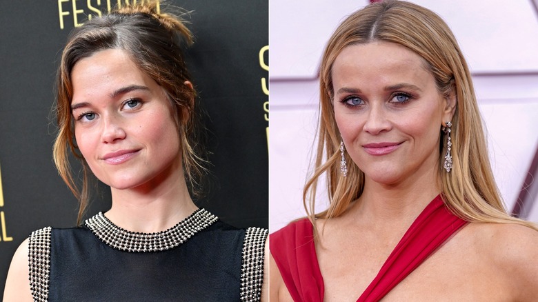 Split image of Sarah Catherine Hook and Reese Witherspoon