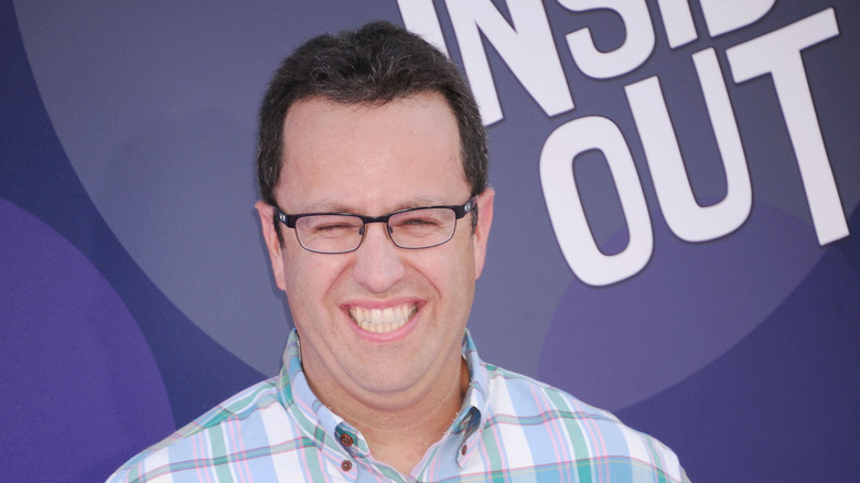 Jared Fogle smiling manically
