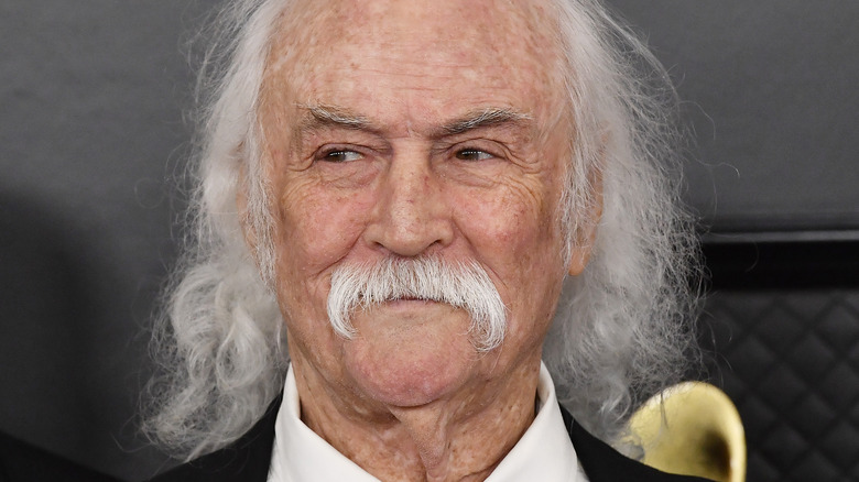 David Crosby looking away