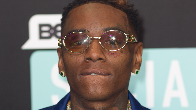 Soulja Boy posing