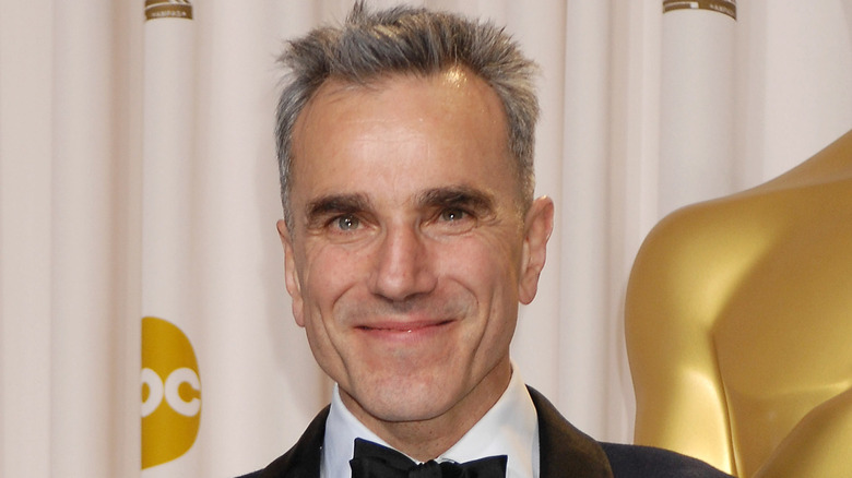 Daniel Day-Lewis smiling