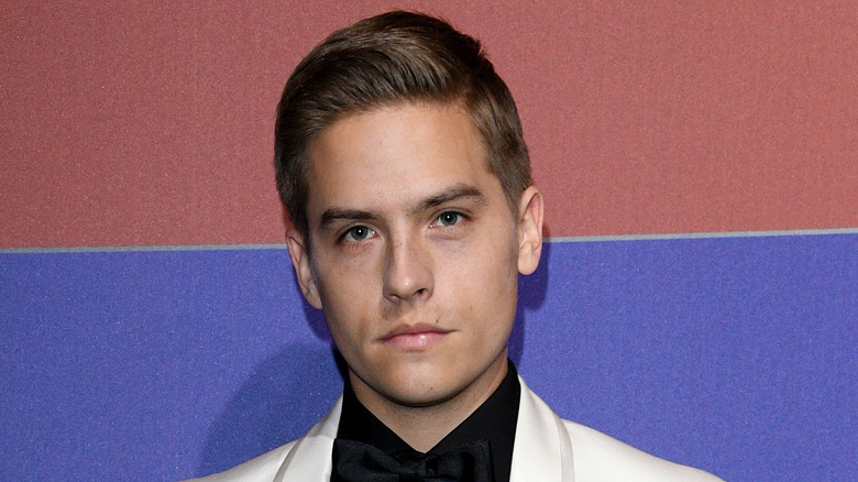 Dylan Sprouse posing