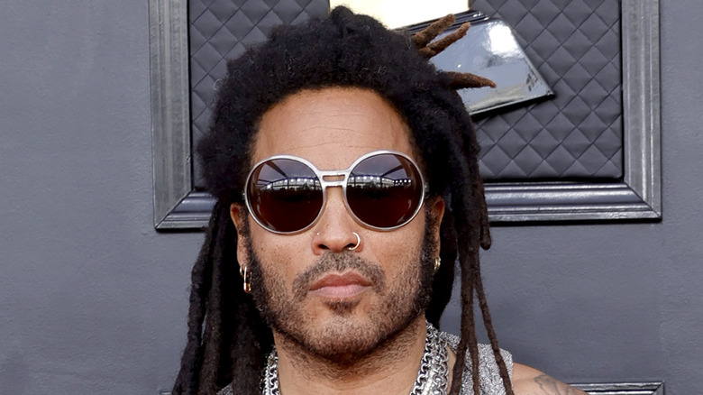 Lenny Kravitz posing