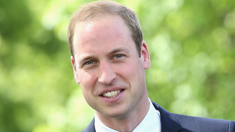 Prince William smiling
