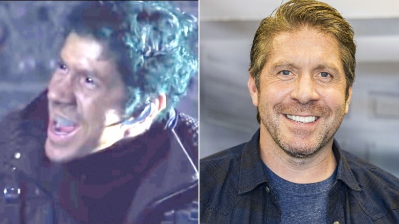 Split image of Ray Park as Toad and Ray Park