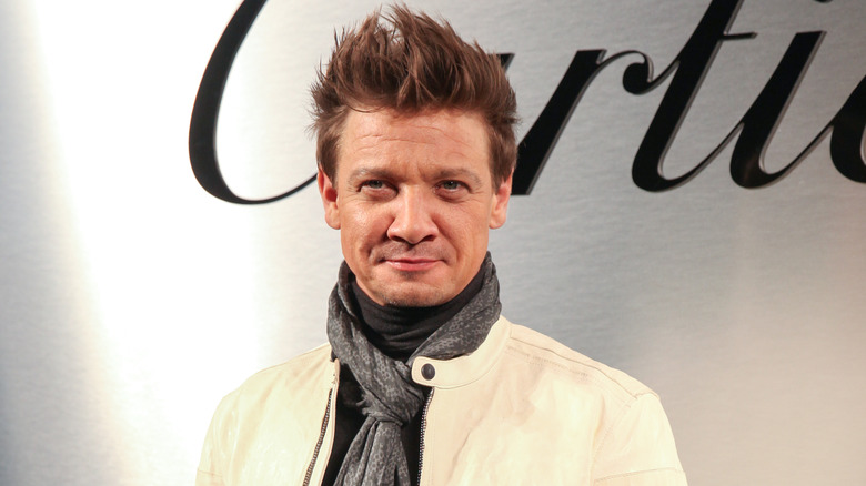 Jeremy Renner posing