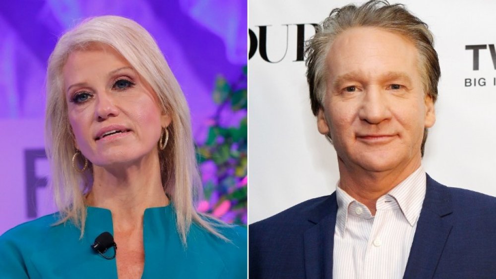 Kellyanne Conway and Bill Maher