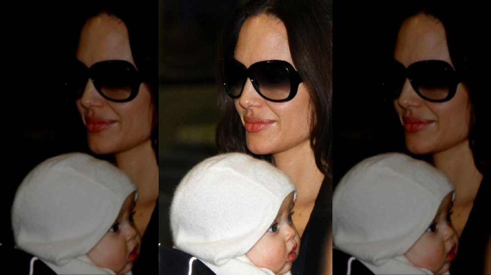 Angelina Jolie & her daughter Vivienne