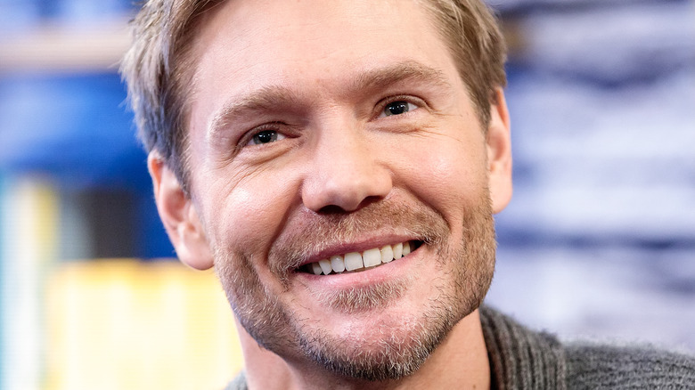 Chad Michael Murray smiling