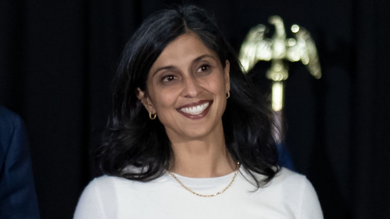 Usha Vance smiling
