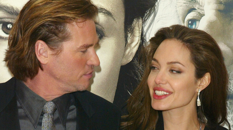Val Kilmer and Angelina Jolie together