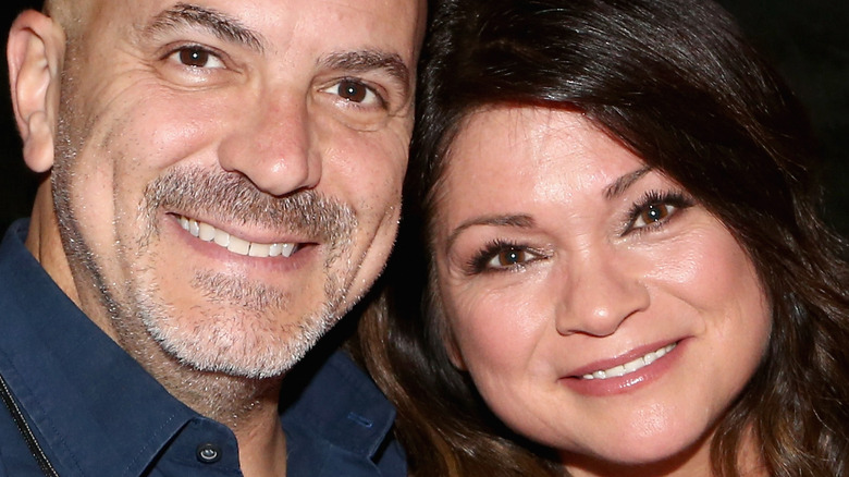 Valerie Bertinelli and Tom Vitale pose in 2014