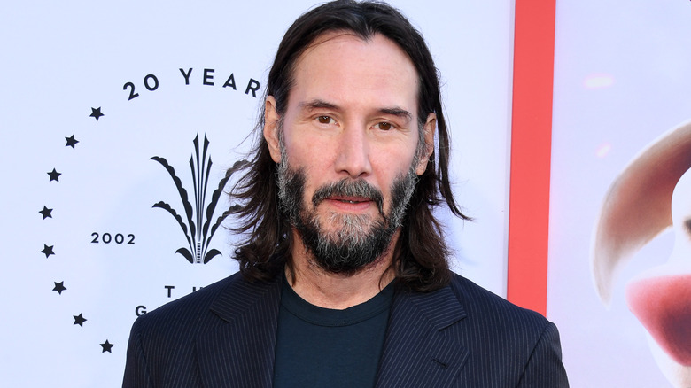 Keanu Reeves posing