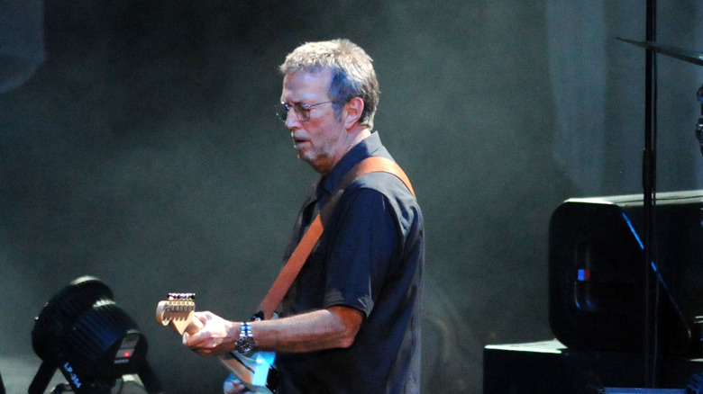 Eric Clapton performing