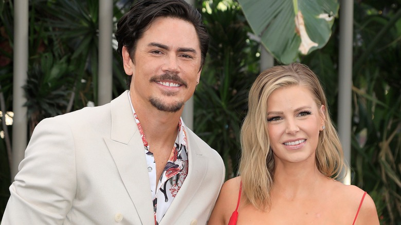 Tom Sandoval smiling with Ariana Madix
