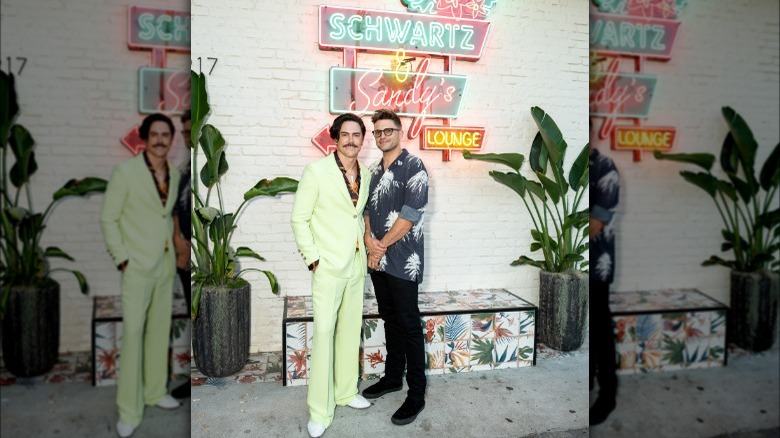 Tom Sandoval Tom Schwartz at Schwartz & Sandy's