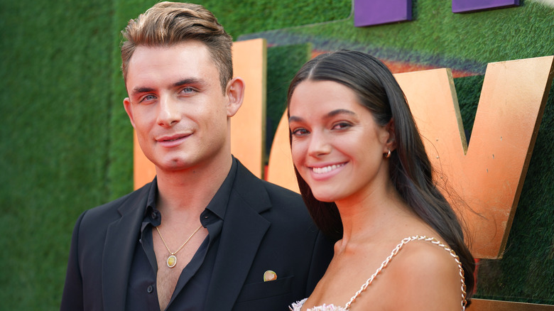 James Kennedy posing with Ally Lewber